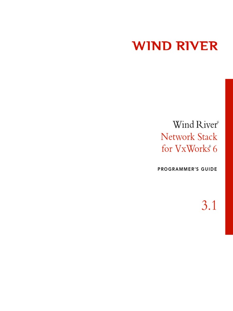 Wr Net Stack Vxworks 6 Programmers Guide 3 1 Pdf