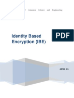 Identity Based Encryption