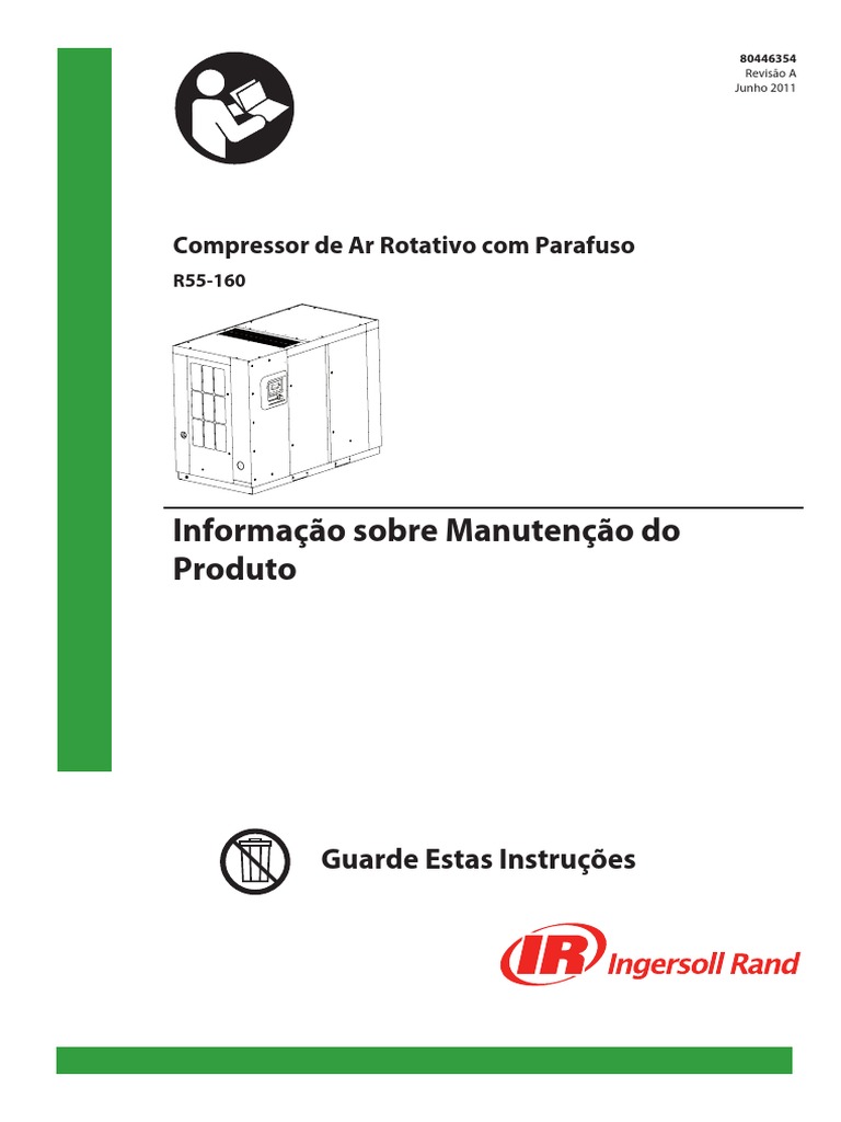 Compressor - R55i (N) R160i (N) - Manual Manutenção Portugues 88446354 ...