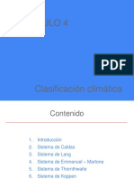 (1 - 2) Clasificación Climática