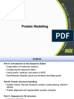 MOE Protein Modeling