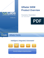 220681813 QRadar SIEM Product Overview Presentation