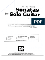 Jazz Sonatas For Solo Guitar-Op - Ivor Mairants PDF
