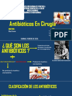 Antibioticos en Cirugia