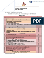 Tematica Consiliere Si Dezvoltare Personala 6