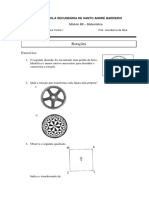 Rotações na matemática do 10o ano