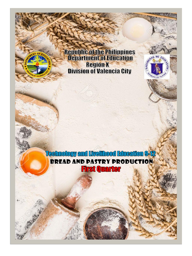Bread and Pastry Production First Quarter DLP PDF