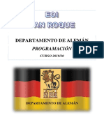 Programación Alemán 2019-20