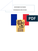 Programacion Francés 2019-2020