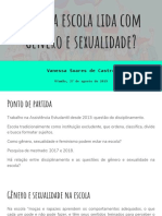 Como A Escola Lida Com Gênero e Sexualidade?