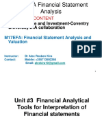 MSC Unit # 2 FSAV Financial Analytical Toos and Ratios - Updated