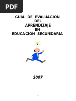 EVALUACIÓN SECUNDARIA