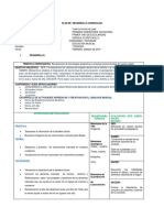 1º PLAN DE CLASE 1º Prim.