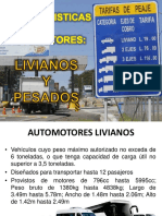 clases y tipos de vehiculos