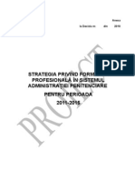 Strategie Privind Formarea Profesionala (Proiect)