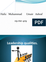 Hafiz Muhammad Umair Ashraf 09-Me-409