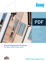 Knauf AQUAPANEL Exterior Brochure PDF