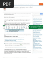 VBA SpellNumber Function for Excel | PDF | Microsoft Excel | Computer ...