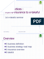 Best Practices from e- Insurance to e-Takaful by Sami Guello