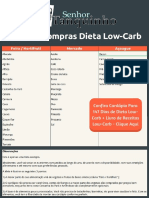 Lista de Compras Dieta Low-Carb PDF
