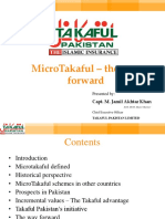 MicroTakaful – the way forward by Capt. M. Jamil Akhtar