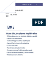 Tema 5 - Diagramas de Fases PDF