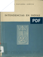 Intendencias en Indias PDF