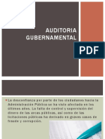 Auditoria Gubernamental