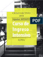 Cuadernillo Matematica-IUPFA2018