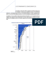 Analisis de Los Determinantes Demograficos