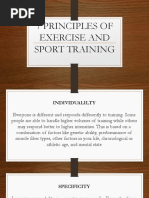 7 Principles of Exercise and Sport Training