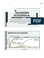 Sucesión Cambios