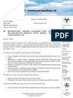 Asbestos, Lead-Based Paint & PCB Survey Report With Attachments - 400 Bldg.