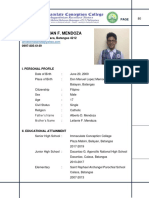 Research Curriculum Vitae 1