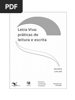 Letra viva - práticas de leitura e escria
