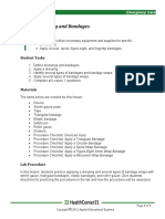 First Aid Rubrics 9