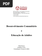 Desenvolvimento Comunitário e Educação de Adultos