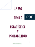 1º Eso Tema 9 Estadística y Probabilidad