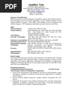 Anubhav Jain Resume