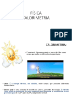 Física - Calorimetria