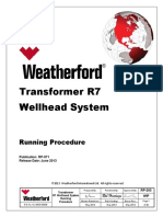 Running Procedure Weatherford