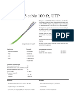 Volition Category 6 cable 100 Ohms UTP