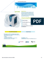 Fuel Cell Portable Generator