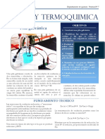 REDOX y termoquímica: Pila galvánica y procesos redox