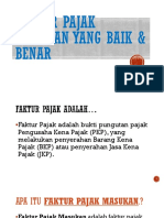 Sharing Knowledge Faktur Pajak Masukan Yang Baik & Benar