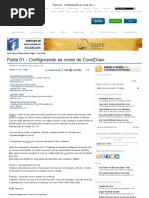 Parte 01 - Configurando as Cores Do CorelDraw