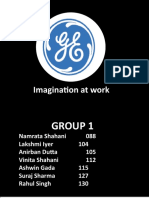 Imagination at work: GE's strategy analyzed