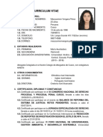 CV Abogada Cusco 23 años