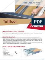 Steel Framing Tuffloor Install
