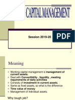 Working Capital Management